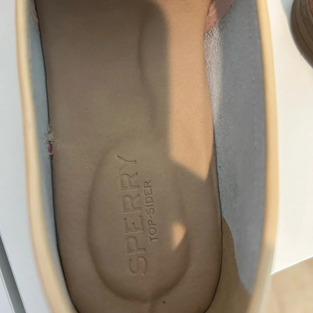 Sperry Cream Patent Loafers - Picture 4 of 6